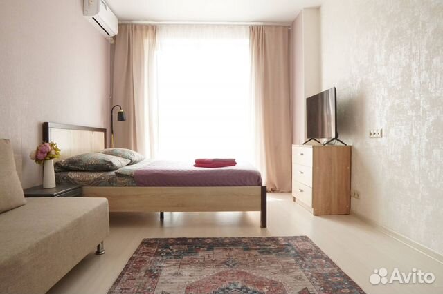 

1-к. квартира, 38 м², 3 кровати