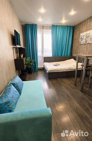 

Квартира-студия, 26 м², 2 кровати