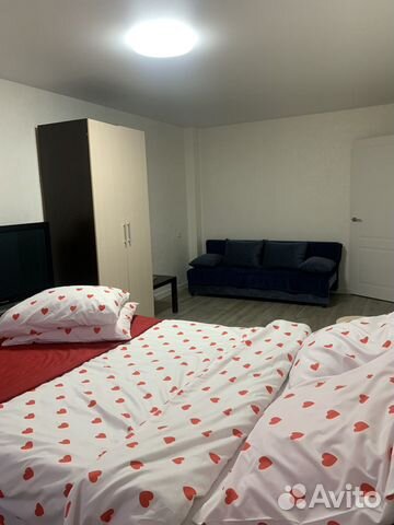 

1-к. квартира, 34 м², 2 кровати