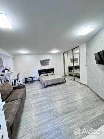 

Квартира-студия, 42 м², 2 кровати