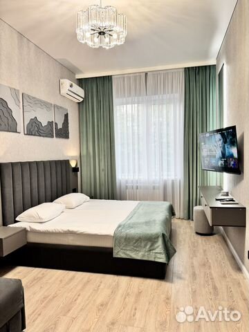 

1-к. квартира, 52 м², 3 кровати