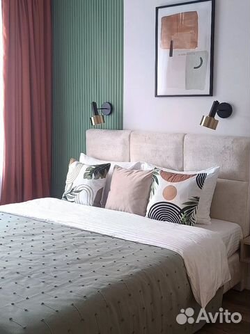 

Квартира-студия, 30 м², 2 кровати