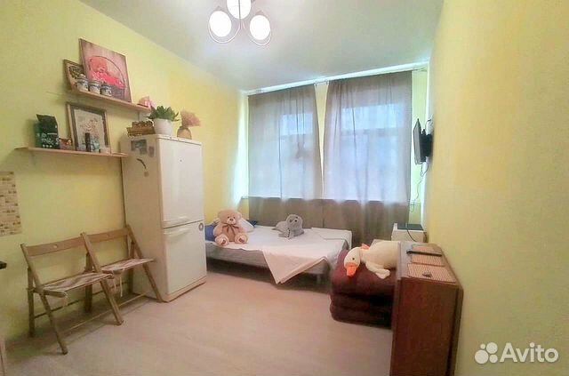 

Квартира-студия, 25 м², 2 кровати