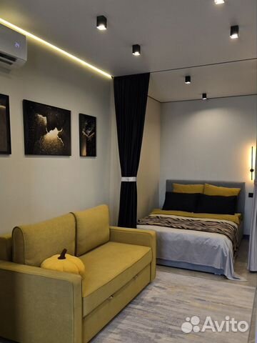 

Квартира-студия, 30 м², 2 кровати