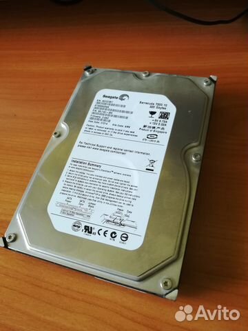 Seagate Barracuda 7200.10 на 320 Gb