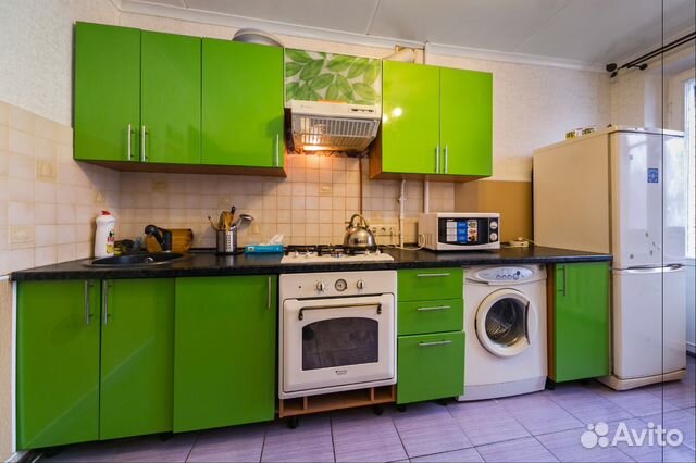 

1-к. квартира, 38 м², 3 кровати