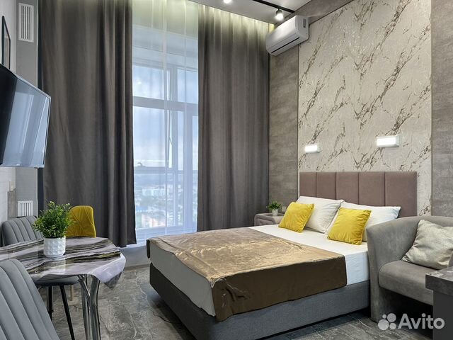 

Квартира-студия, 33 м², 1 кровать