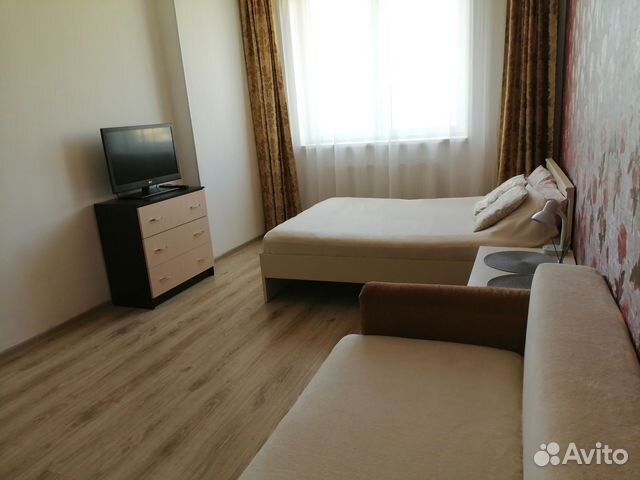 

1-к. квартира, 43 м², 2 кровати