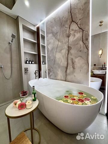 

1-к. квартира, 55 м², 2 кровати