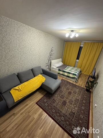 

1-к. квартира, 38 м², 3 кровати