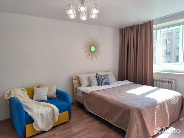 

1-к. квартира, 31 м², 2 кровати