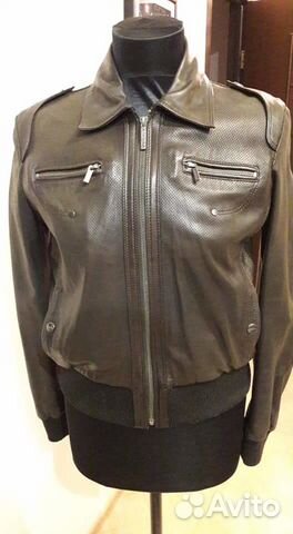 Куртка кожаная