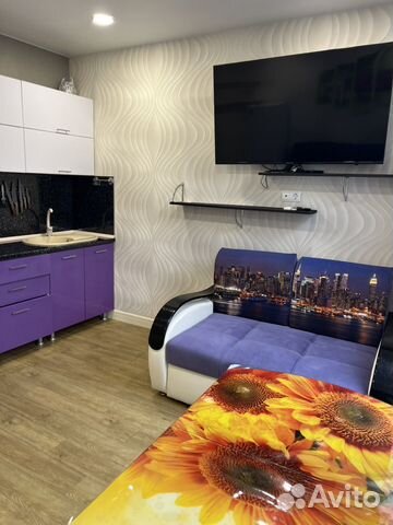 

Квартира-студия, 28 м², 2 кровати