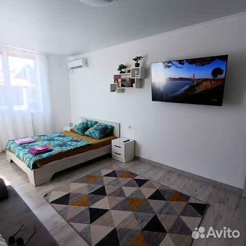 

1-к. квартира, 45 м², 3 кровати