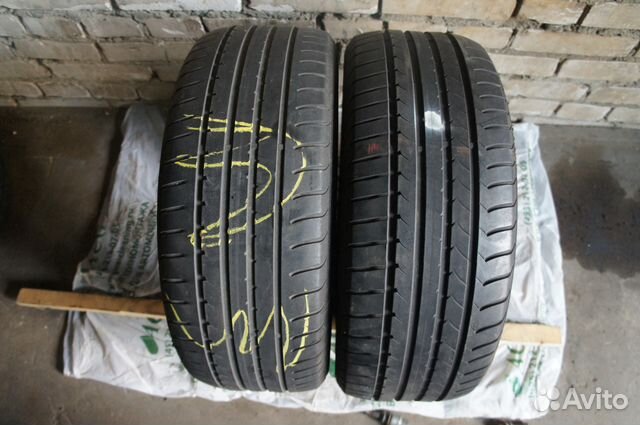 Летние шины бу R16 205/50/16 Goodyear пара Летние шины бу R16 205/50/16 Goodyear пара