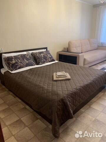 

1-к. квартира, 38 м², 2 кровати