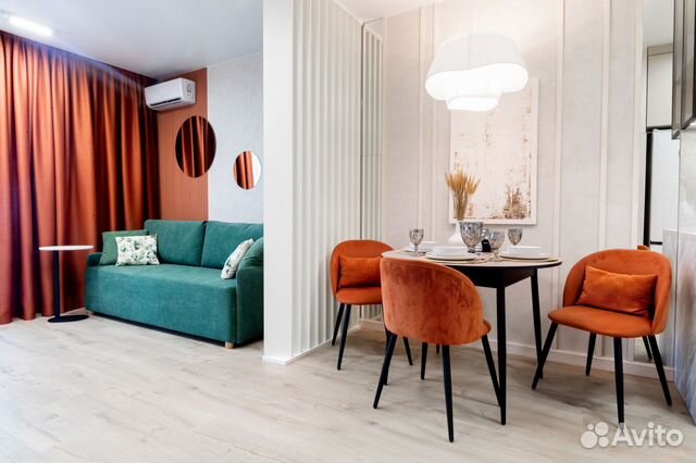 

1-к. квартира, 45 м², 2 кровати