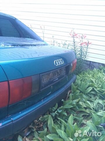 Audi 80 2.0 МТ, 1991, битый, 10 000 км