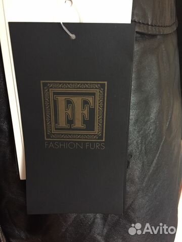 Пуховик Fashion Furs Италия размер 44 46 новый кож Пуховик Fashion Furs Италия размер 44 46 новый кож