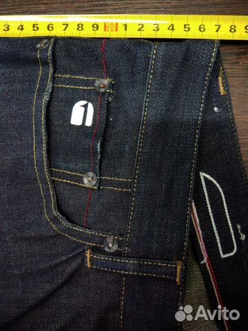 Джинсы G-Star Raw listing correct селведж