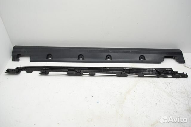 Накладка порога с хромом Mercedes W166 ML/GLE Накладка порога с хромом Mercedes W166 ML/GLE