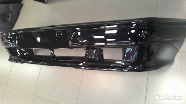 Бампер ваз 2114 2115 2113 Спорт Черный