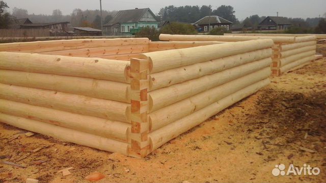 Сруб дома из бревна 6Х6 Сруб дома из бревна 6Х6