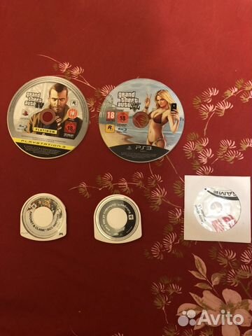 Игровые диски: PsP, PS3,PSVita