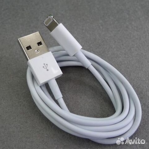 USB Кабель для iPhone 5 (5/5S/5C) - 1 метр (8 pin)