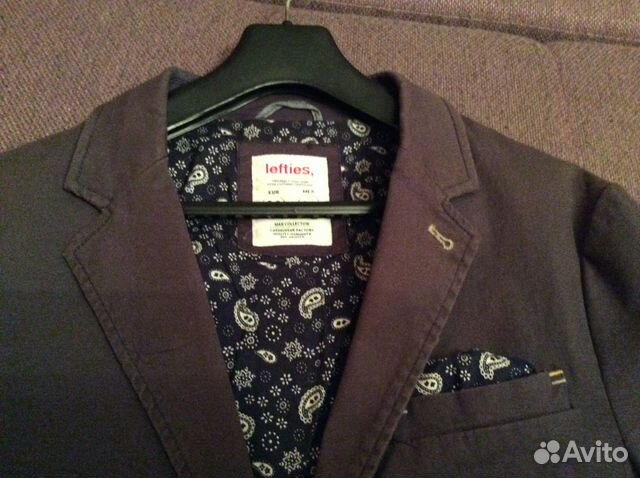 Пиджак zara, рост 150 см., в плечах 47 см