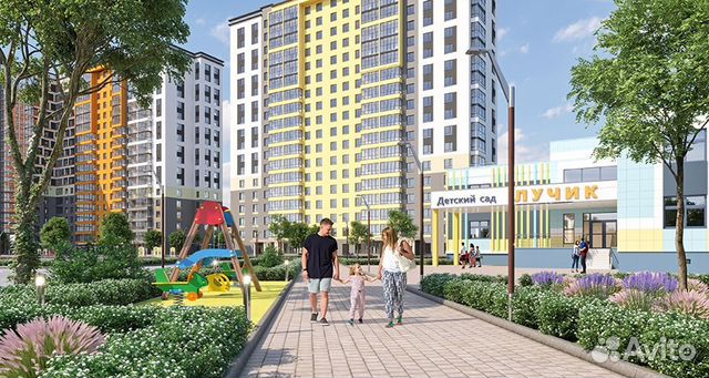 1-к квартира, 46 м², 11/17 эт. 1-к квартира, 46 м², 11/17 эт.