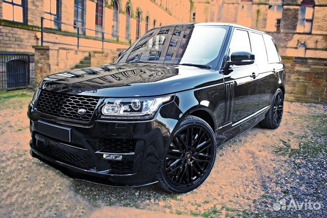 Жабры крыльев SVO Range Rover Voque IV
