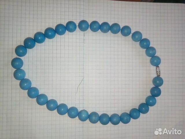 Ожерелье и серьги из бирюзы