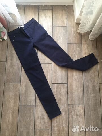 Джинсы скинни pull and bear т-синие новые 34 Джинсы скинни pull and bear т-синие новые 34