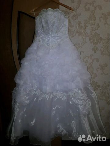 Свадебное платье р.44-46