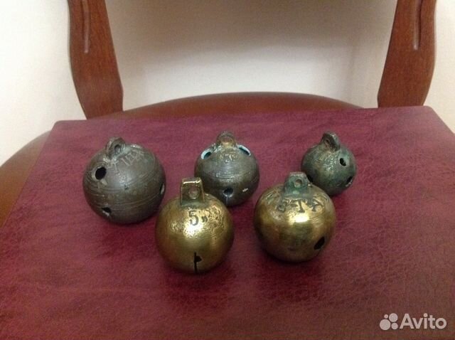 Старинные Бубенцы с упряжи