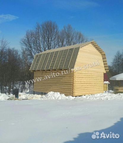 Сруб дома 6*6
