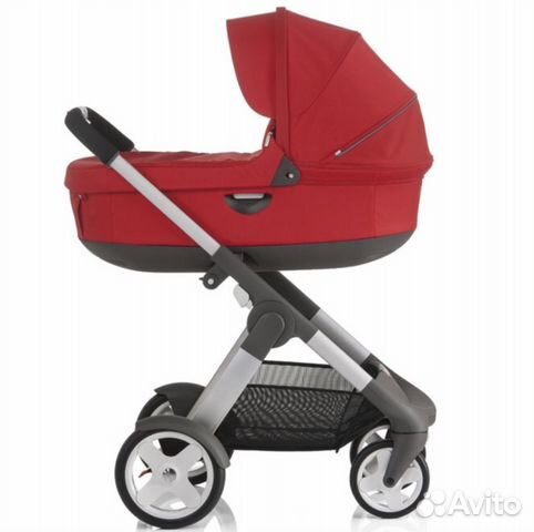 Коляска Stokke Crusi красная Коляска Stokke Crusi красная