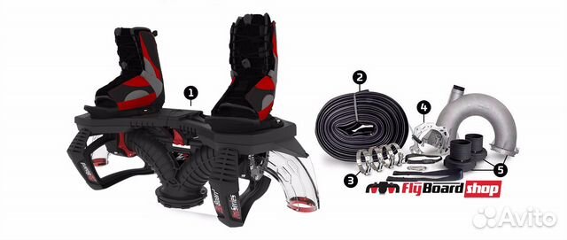 Flyboard Pro Series c Dual Swiwel и X-Armor 23м Flyboard Pro Series c Dual Swiwel и X-Armor 23м