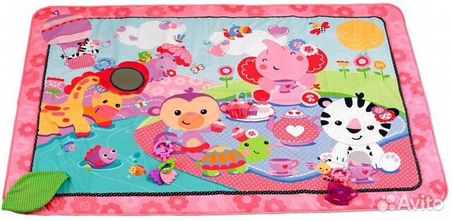 Большой игровой коврик Fisher Price