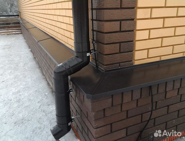 Отливы на цоколь