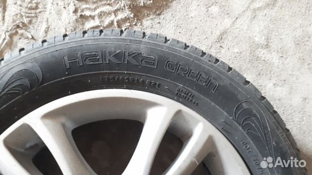 Летние шины на литых дисках 175/65R14 4шт Летние шины на литых дисках 175/65R14 4шт