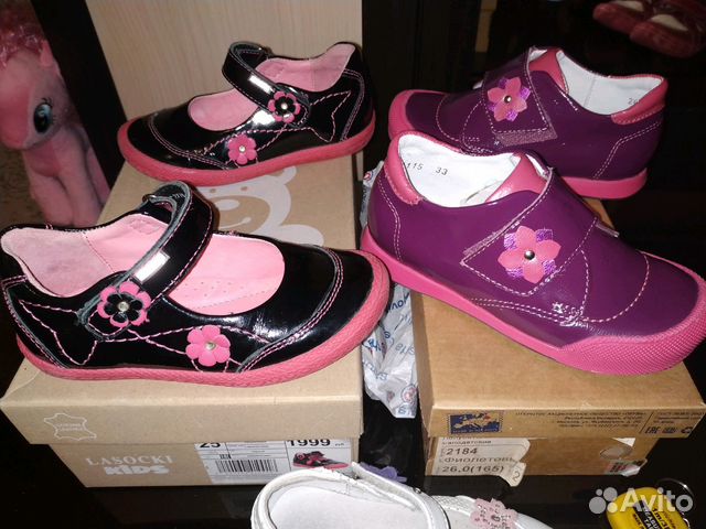 Туфли и ботинки 25,26 новые и б/у