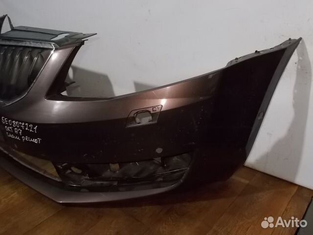 Бампер передний бу Skoda Octavia A7 OEM 5E0807221