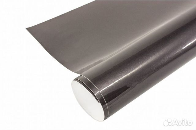 Пленка Глянцевый металлик Темно-серый перламутр
