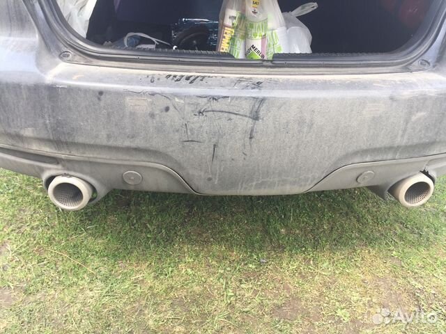 Бампер задний mazda mps 6