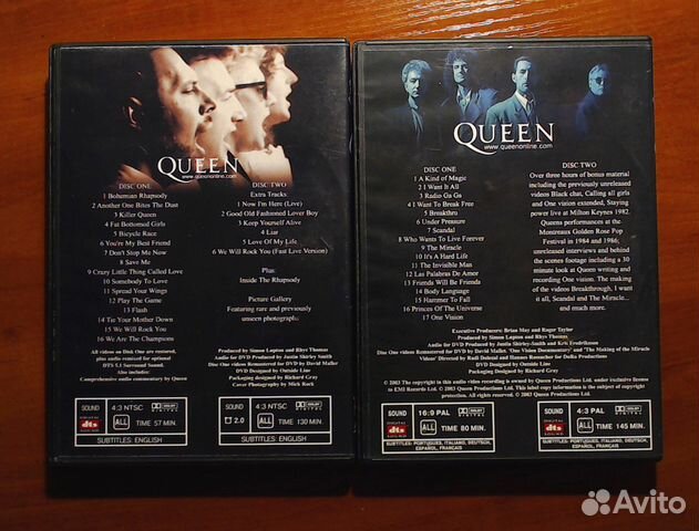 Queen Greatest Video Hits (4DVD)