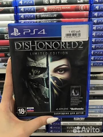 83512003503 Dishonored 2 PS4 Б.У (Обмен)