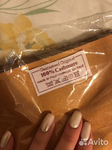 Шарф Кашемир Италия