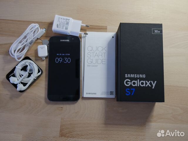 SAMSUNG Galaxy S7 Black 32 GB. Новый Ориг. Магазин